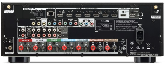 Denon AVR-X2500H Black