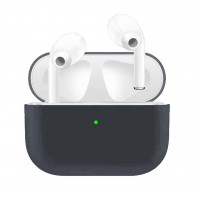 Чехол для Airpods Pro Ultrathin Silicon case Dark Grey