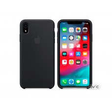 Чехол для Apple iPhone XR Silicone Case Black Copy