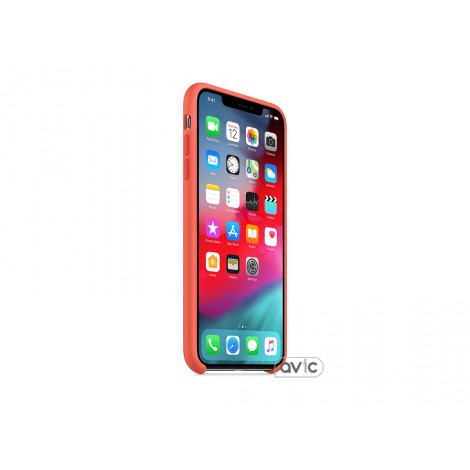 Чехол для Apple iPhone XS Max Silicone Case Nectarine Copy