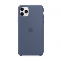 Чехол для Apple iPhone 11 Pro Max Silicone Case Alaskan Blue Copy