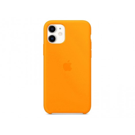 Чехол для Apple iPhone 11 Silicone Case Orange Copy