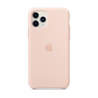Чехол для Apple iPhone 11 Pro Silicone Case Pink Sand Copy