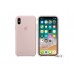 Чехол для Apple iPhone X Silicone Case Pink Sand Copy