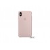 Чехол для Apple iPhone X Silicone Case Pink Sand Copy