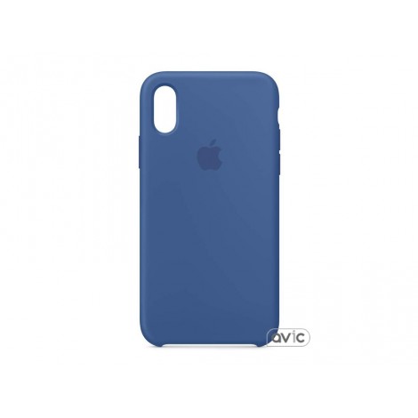Чехол для Apple iPhone XS Silicone Case Delft Blue Copy