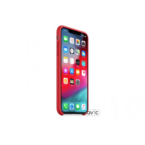 Чехол для Apple iPhone XS Max Silicone Case PRODUCT RED (MRWH2)