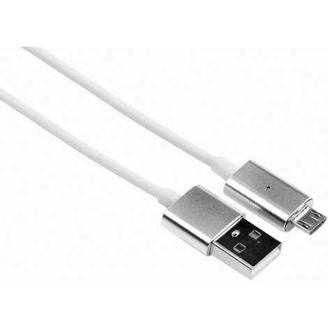 Кабель Mocolo SJX025 magnetic cable For Micro 1M Silver