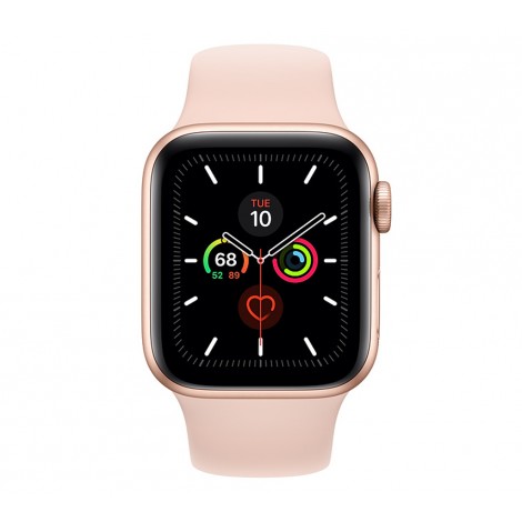 Apple Watch Series 5 GPS 40mm Gold Aluminum w. Pink Sand b.- Gold Aluminum (MWV72)