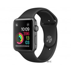 Apple Watch Series 1 42mm Space Gray Aluminum Case with Black Sport Band (MP032)