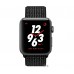 Apple Watch Nike+ Series 3 (GPS + Cellular) 42mm Space Gray Aluminum w. Black/Pure PlatinumSport L. (MQLF2)