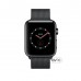 Apple Watch Series 3 (GPS+LTE) 42mm Space Black Stainless Steel Case with Space Black Milanese Loop (MR1V2)