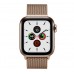 Apple Watch Series 5 LTE 44mm Gold Steel w. Gold Milanese Loop - Gold Steel (MWW62/MWWJ2)