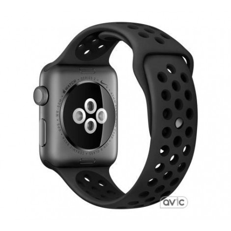 Apple Watch Nike+ 38mm Space Gray Aluminum Case with Anthracite/Black Nike Sport Band (MQ162)
