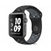 Apple Watch Nike+ Series 2 42mm Space Gray Aluminum Case with Black/Cool Gray Nike Sport Band (MNYY2)