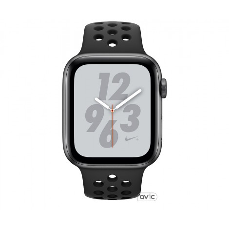 Apple Watch Series 4 Nike+ GPS + Cellular 40mm Gray c. w. Black Nike Sport b. (MTXG2/MTX82)