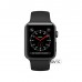 Apple Watch Series 3 (GPS+LTE) 38mm Space Gray Aluminum Case with Gray Sport Band (MR2Y2)