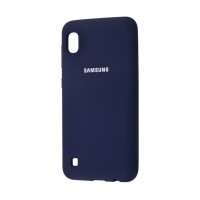 Чехол для Samsung Galaxy M10 Silicone Cover Midnight Blue