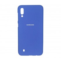 Чехол для Samsung Galaxy M10 Silicone Cover Blue