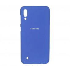 Чехол для Samsung Galaxy M10 Silicone Cover Blue