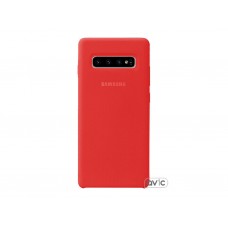 Чехол для Samsung Galaxy S10 Silicone Red copy