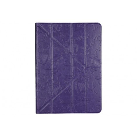 Чехол-книжка Utty Y-case Pattern универсальный 9-10 Purple Owl (252877)