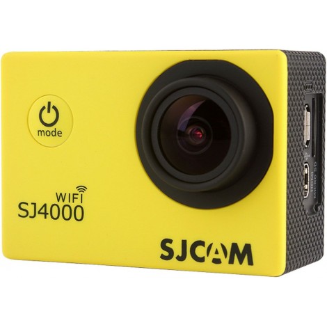 Экшн-камера SJCAM SJ4000 Wi-Fi Yellow