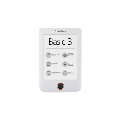Электронная книга PocketBook 614 Basic 3 White (PB614-2-D-CIS)