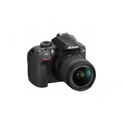 Фотоаппарат Nikon D3400 AF-P 18-55mm f/3.5-5.6G Kit Black (VBA490K002)