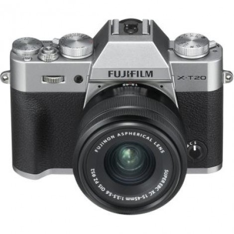 Фотоаппарат Fujifilm X-T20 XC 15-45mm F3.5-5.6 Kit Silver (16584577)