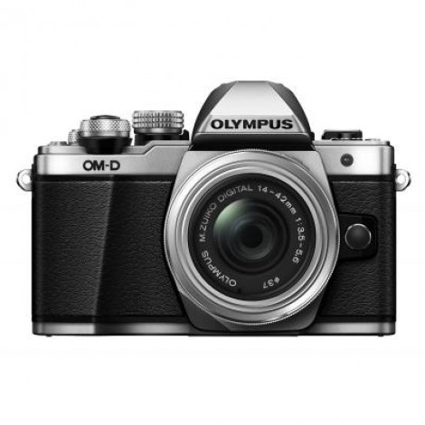 Фотоаппарат Olympus E-M10 mark II Pancake Zoom 14-42 Kit silver/silver (V207052SE000)