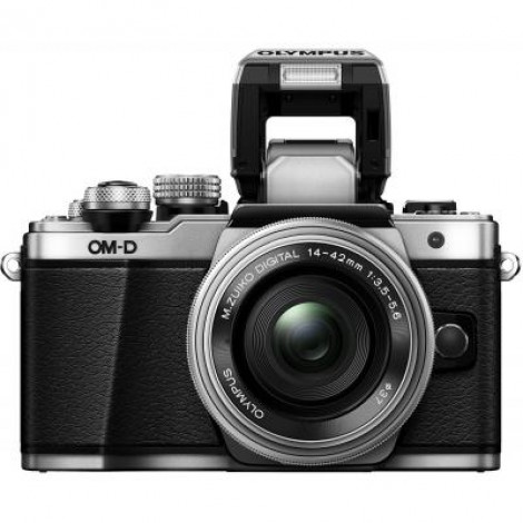 Фотоаппарат Olympus E-M10 mark II Pancake Zoom 14-42 Kit silver/silver (V207052SE000)