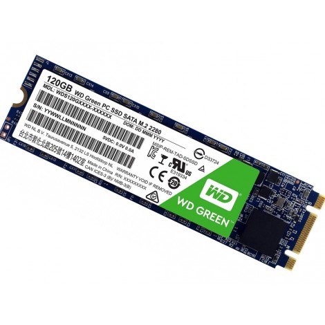 SSD накопитель WD SSD Green M.2 120 GB (WDS120G2G0B)