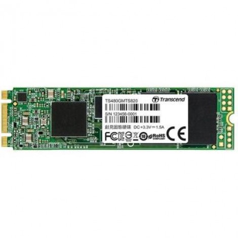 SSD накопитель M.2 2280 480GB Transcend (TS480GMTS820S)