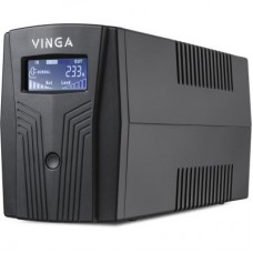 ИБП Vinga LCD 800VA plastic case with USB+RJ45 (VPC-800PU)
