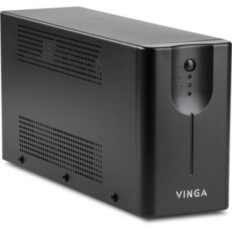 ИБП Vinga LED 600VA metal case with USB+RJ45 (VPE-600MU)