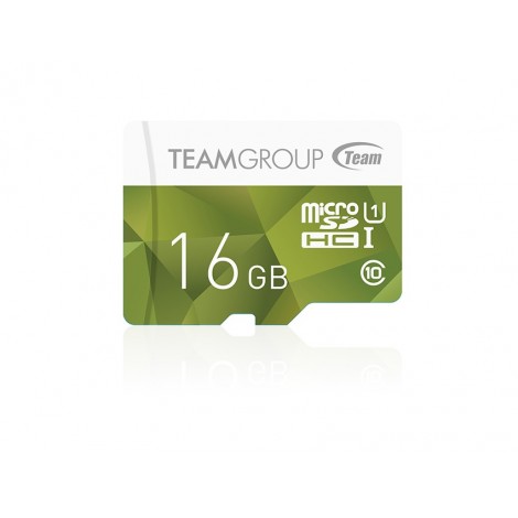 Карта памяти MicroSDHC 16GB UHS-I Team Color Green (TCUSDH16GUHS02)
