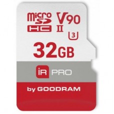 Карта памяти GOODRAM 32GB microSDHC UHS II V90 U3 IRDM PRO (IRP-M9BA-0320R11)