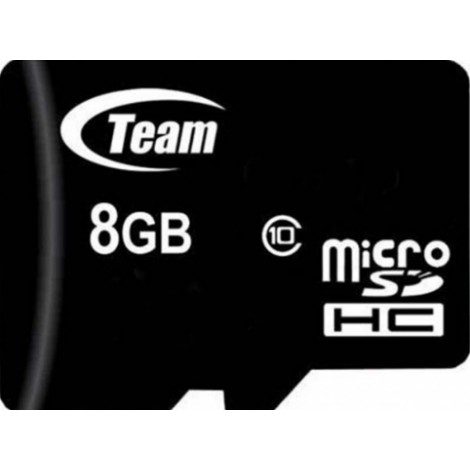Карта памяти TEAM 8 GB microSDHC Class 10 TUSDH8GCL1002