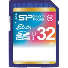 Карта памяти Silicon Power 32Gb SDHC class 10 (SP032GBSDHAU1V10)