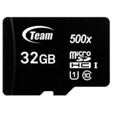 Карта памяти TEAM 32GB microSD class 10 UHS-I (TUSDH32GCL10U02)