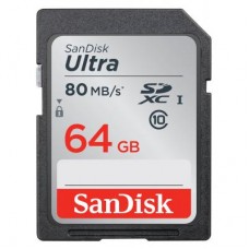Карта памяти SanDisk 64GB SDXC Class 10 UHS-I (SDSDUNC-064G-GN6IN)