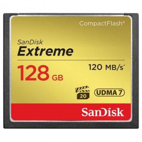 Карта памяти SanDisk 128GB Compact Flash Extreme (SDCFXSB-128G-G46)