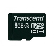 Карта памяти Transcend 8 GB microSDHC class 10 (TS8GUSDC10)