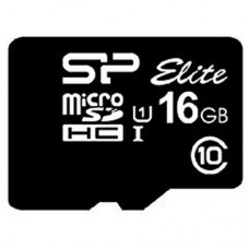 Карта памяти Silicon Power 16GB microSD class 10 UHS-I Elite (SP016GBSTHBU1V10)
