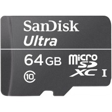 Карта памяти SanDisk 64 GB SDXC UHS-I Ultra SDSDUNB-064G-GN3IN