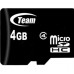 Карта памяти TEAM 8 GB microSDHC Class 4 TUSDH8GCL402