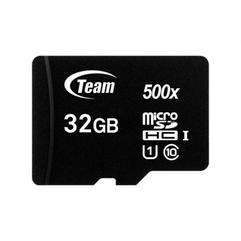 Карта памяти TEAM 32Gb microSDHC Сlass 10 + SD-adapter (TUSDH32GCL10U03)