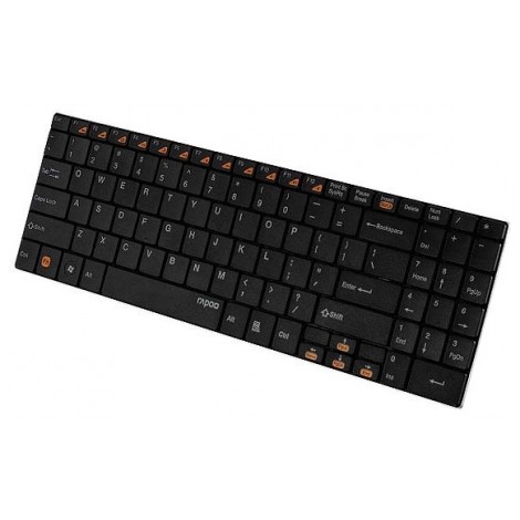 Клавиатура RAPOO Wireless Ultra-slim Keyboard E9070 (Black)