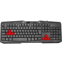 Клавиатура Trust Ziva gaming keyboard UKR (22114)